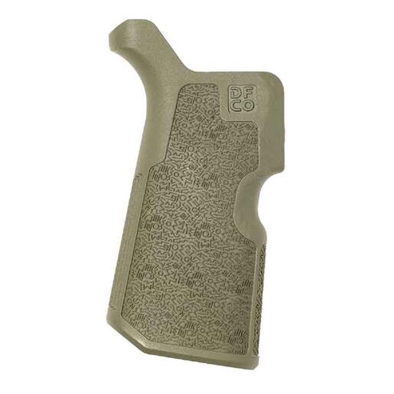Die Free Co KFG-ODG Kung Fu Grip 12° AR-15 Ambidextrous Olive Drab Green