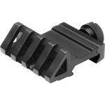NcSTAR MPR45 45 Degree Offset Rail Mount, Aluminum, 1.8" Length, Weaver/Picatinny Compatible