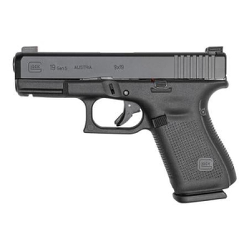 Glock 19 Gen5 9mm Pistol w/ AmeriGlo Bold Night Sights