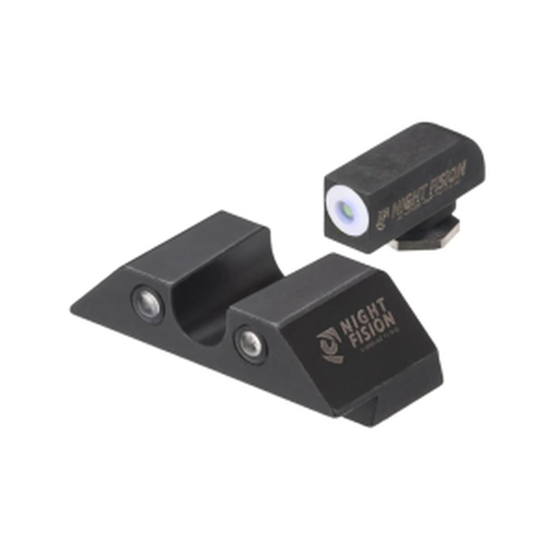 Night Fision GLK-001-007-WGZG Night Sight Set for Glock 17/19