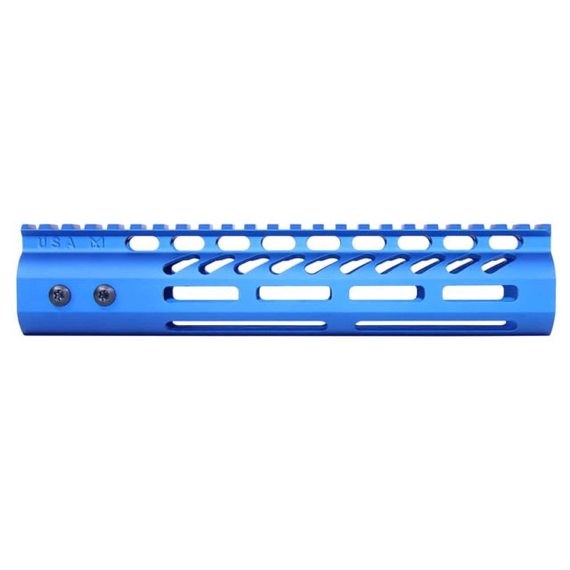 Guntec USA 4in Ultra Lightweight Thin M-LOK System Handguard w/ Monolithic Top Rail