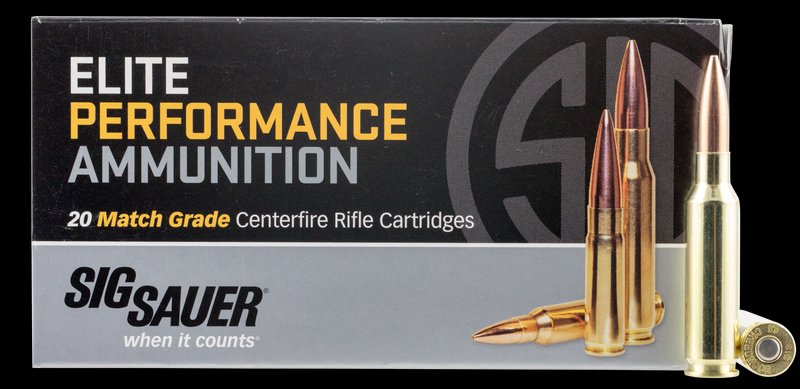 Sig Sauer Elite Match Grade 6.5 Creedmoor 140gr OTM rifle ammo (20rd)