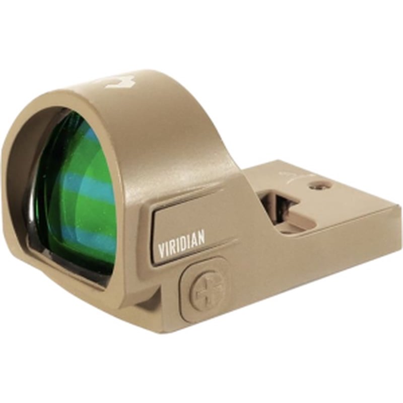 Viridian RFX35 Green Dot Reflex Sight 3 MOA RMR Footprint Flat Dark Earth 22x26 mm
