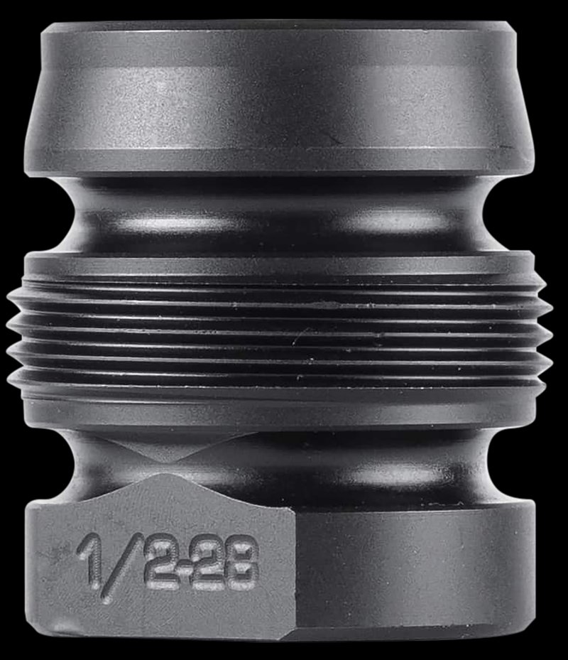 Dead Air Xeno .578x28 Nitride Steel 3Lug Mount for Wolfman/Ghost 45