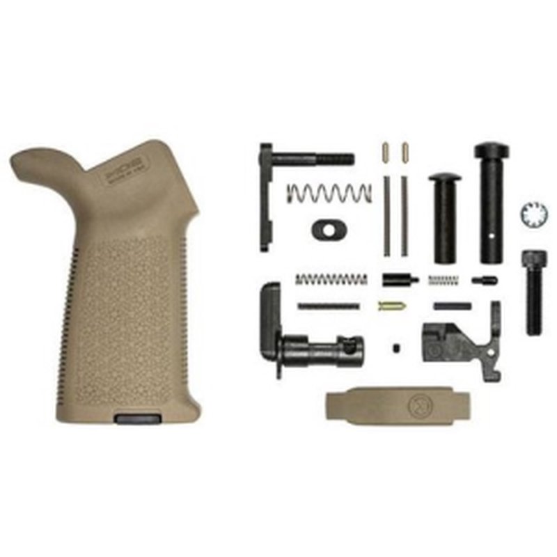 Aero Precision AR-15 MOE Lower Parts Kit Minus FCG Flat Dark Earth