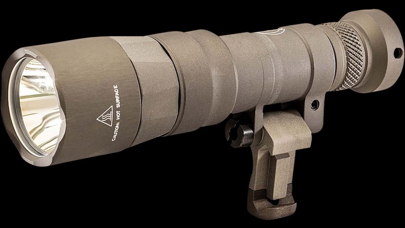 SureFire M340DFT-PRO Turbo Mini Scout Light Dual-Fuel Weapon Light 650/350 Lumens
