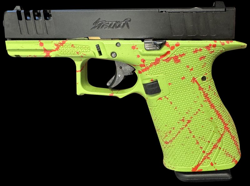 Great Lakes Striker 9mm 4" 15+1 Zombie Cerakote compact pistol