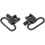 Bulldog BD882 Deluxe Locking Swivel Set 1.25" Loop Size (Black Steel)