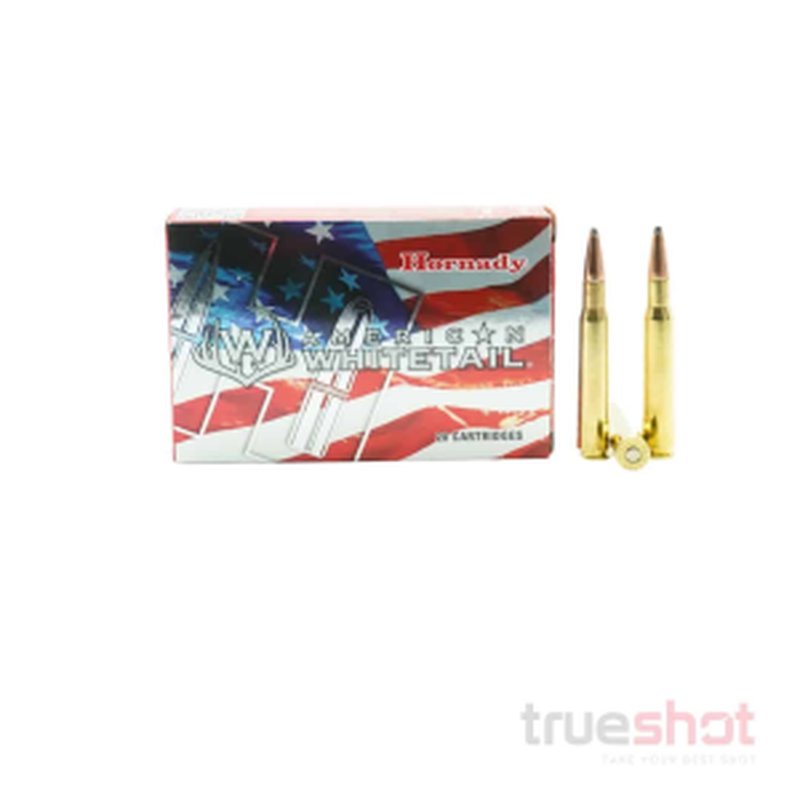 Hornady American Whitetail 30-06 Springfield Interlock 180 Grain Ammo