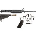 AR-STONER AR-15 Build Kit with M4 Upper Receiver Assembly 223 Remington (Wylde) 16" Barrel, Complete Lower Receiver Parts Kit, Stock Assembly 6-Position Mil-Spec Collapsible