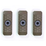 Slate Black Industries 1-Slot Rail MLOK Slate Panels (3-pack) FLAT DARK EARTH, SG-1-FDE