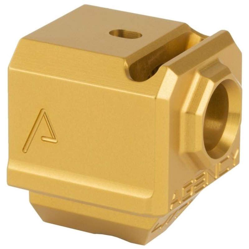 Agency Arms 417 Gen 3 Single Port Compensator for Glock 17/19/34 (9mm) 1/2x28