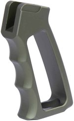 Guntec USA Ultralight Series Skeletonized Aluminum Pistol Grip Gen 2 Anodized Green