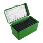 MTM H50RS10 Deluxe H-50 50-Round Green Ammo Box
