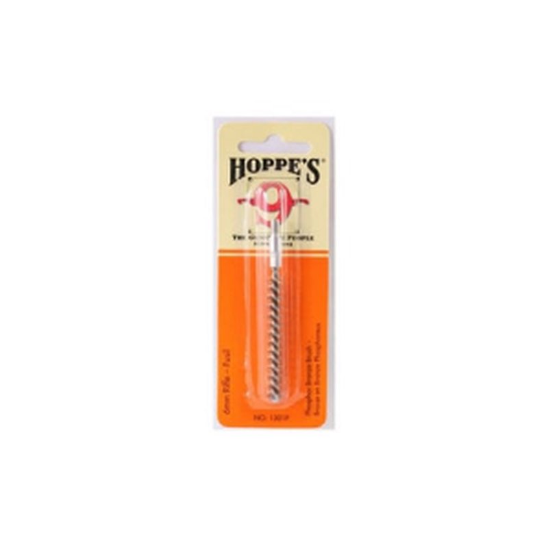 Hoppe's Phosphor Bronze Cleaning Brush for 6mm Rifles (1301P)
