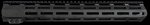 Aim Sports MTM15L308 AR-10 Free-Float Handguard 15in M-LOK Black