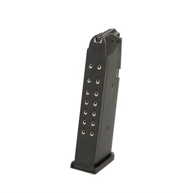 KCI 17-Round 9mm Glock Magazine (Black Polymer) for Glock 17/19/26