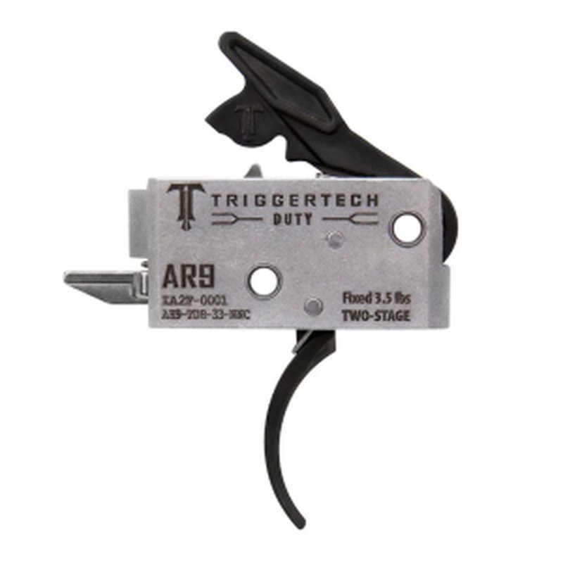TriggerTech AR-9 Duty Curved Two Stage Trigger AH9-TDB-33-NNC
