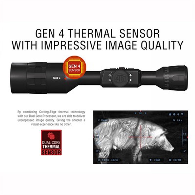 ATN - THOR 5 640X480 GEN 5 2-16X THERMAL SCOPE