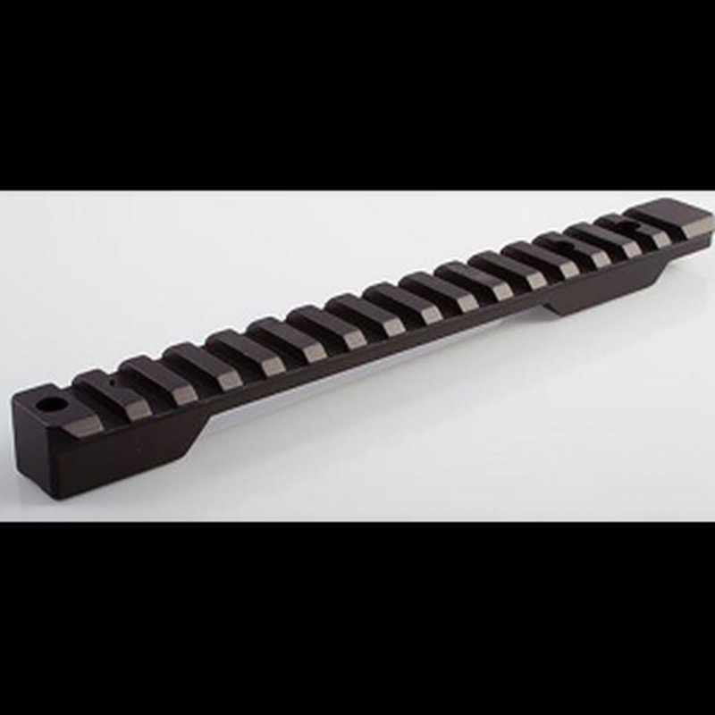 Talley PLM252153 1913 Picatinny Rail CVA Cascade Rifle Long Action 20 MOA Black Aluminum