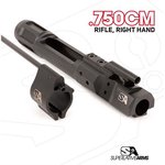AR-15 .750 GAS BLOCK W/ FLIP-UP COMBAT SIGHTS