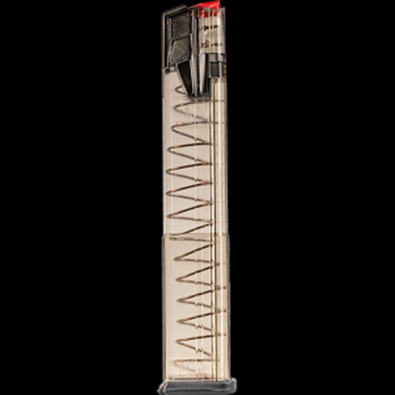 ETS Omega 32rd Flush 9mm Luger Clear Polymer Magazine for S&W M&P