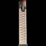 ETS Omega 32rd Flush 9mm Luger Clear Polymer Magazine for S&W M&P