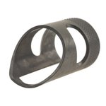 NECG Universal Front Ramp Sight Hood 0.630\" Diameter Fiber Optic Bead