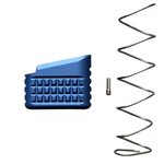Backup Tactical Glock 19/23 Mag Extension +5 Rounds Blue (9mm)
