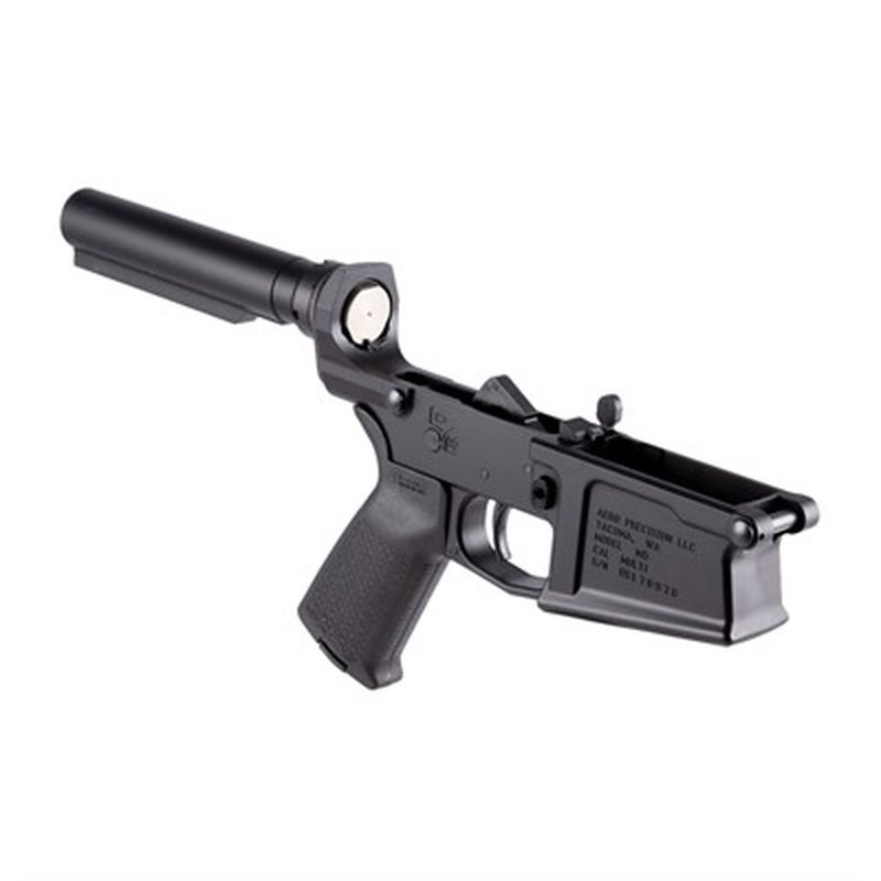 Aero Precision M5 COMPLETE LOWER RECEIVER W/ MAGPUL MOE GRIP FOR AR .308 - Anodized Black