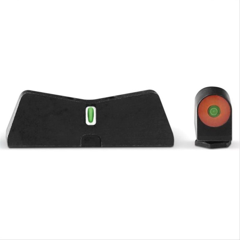 XS Sights Night Sight Set DXT2 Big Dot Tritium for Glock 30/30S/37/41 (Orange Front) - GL-0010S-5N