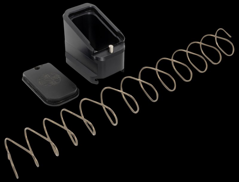Shield Arms CZ P-10C/P-07 Magazine Extension Black Anodized Aluminum CZP10CME5BLK