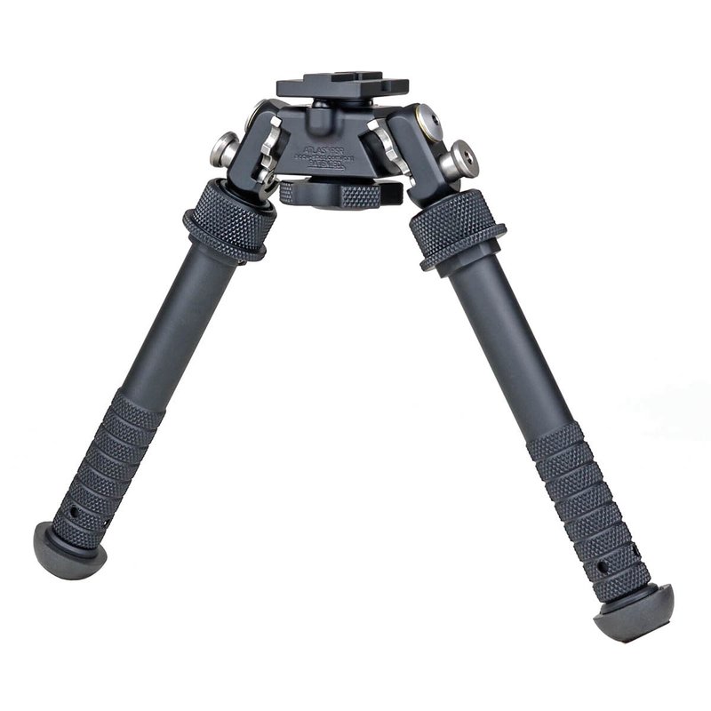 Atlas Bipod PSR Standard Height No Clamp Bipod, Black
