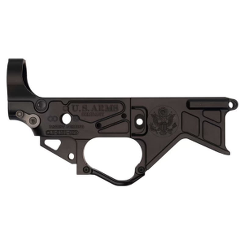 U.S. Arms Cam-Lock Stripped Lower Receiver, Multi-Cal, Anodized Black - RK-101-BK-01