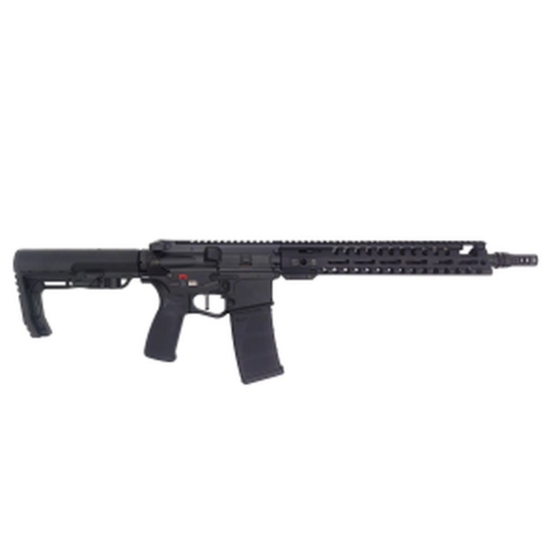 Patriot Ordnance Factory Renegade + 5.56x45mm NATO Rifle 13.75in Barrel 9-Position Dictator Gas Block