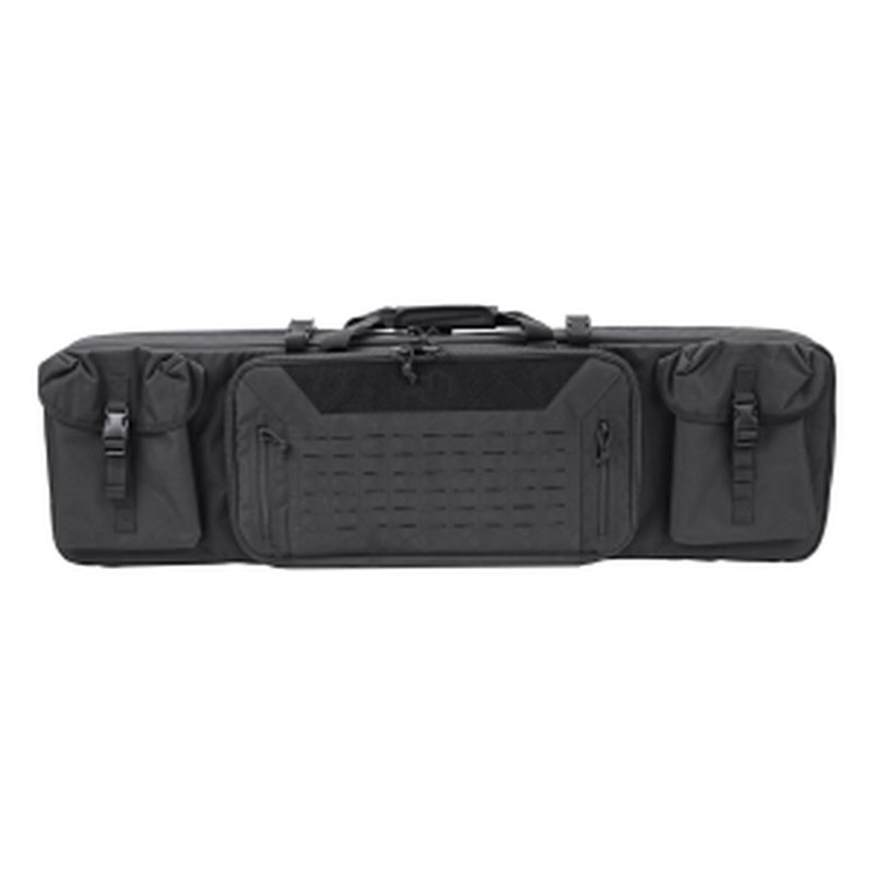 Savior Equipment 42" Urban Warfare Double Rifle Case - Black
