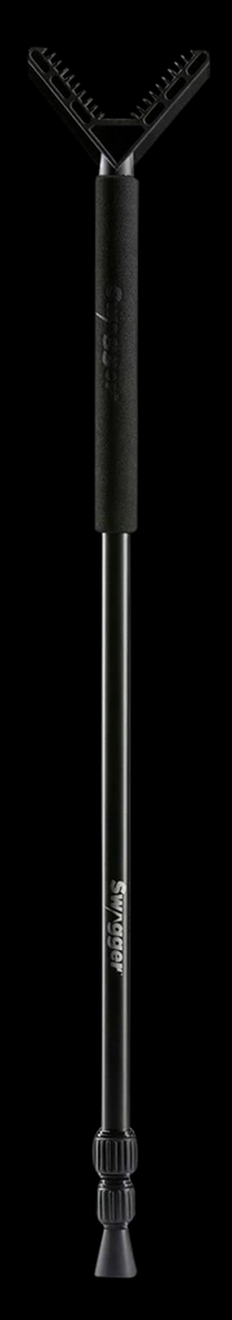 Swagger LLC SWAGSTICK61 Shooting Stick Monopod 24–61 Inch Black