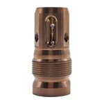 Blackout Dynamics Hybrid Plan B Muzzle Device 1/2x28 Short H900 Bronze Gold