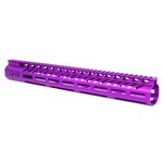 Guntec USA .308 Caliber Ultra Lightweight Thin M-LOK System Free Floating Handguard w/Monolithic Top Rail