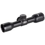 BSA Tactical Weapon Rifle Scope 4x 30mm Mil Dot Reticle Matte Black