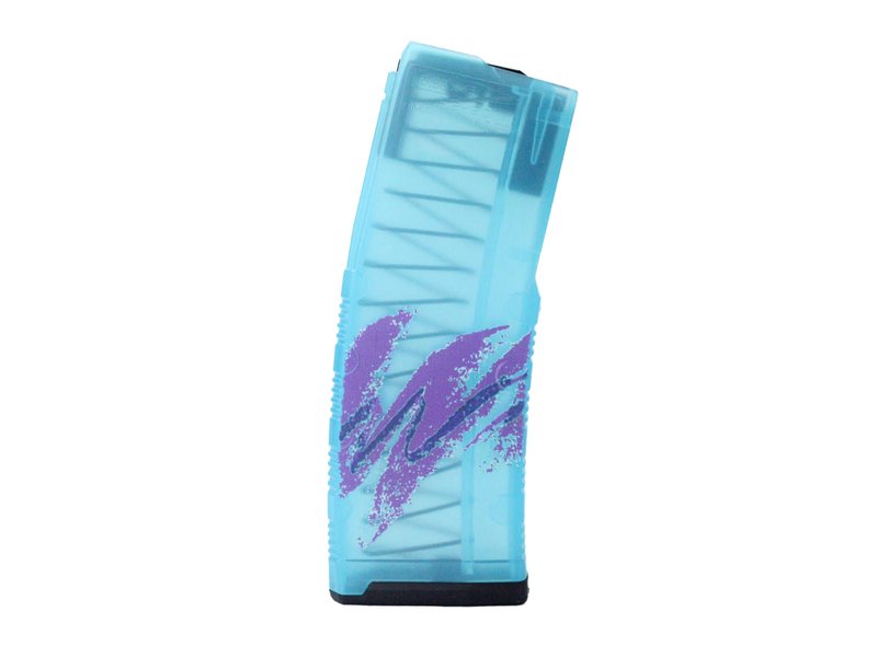 Amend2 Jazz Mod-C Magazine for AR-15 223/5.56/300 Blackout 30-Round Teal