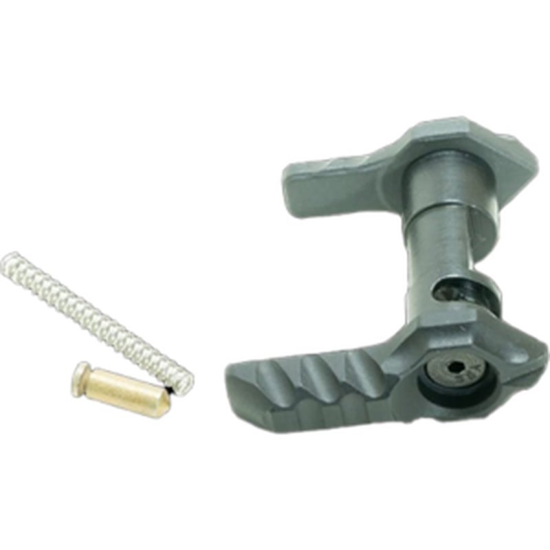 Timber Creek Outdoors GAMBISSBL Greyman Safety Selector Black Aluminum