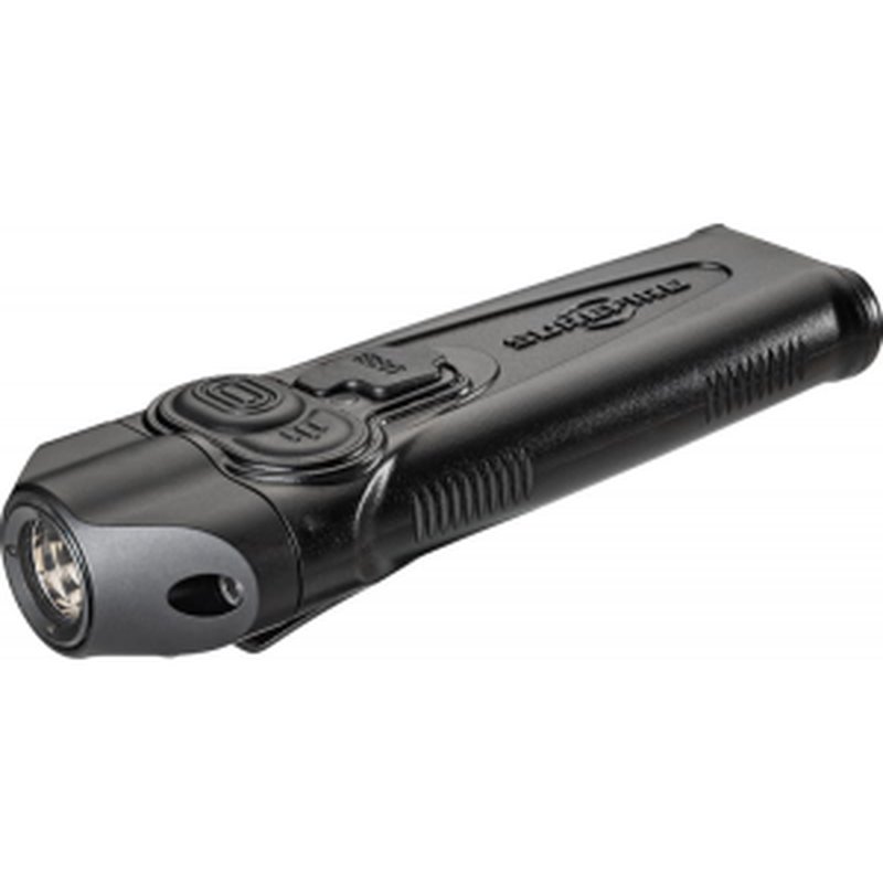 SureFire PLR-A Stiletto Black Aluminum Body w/Lithium Polymer Battery White LED 5-650 Lumens 78 Meters Range