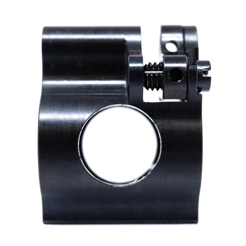 Faxon Firearms Patent Pending Adjustable 3-Screw Low Profile Gas Block 0.75 inch by 1 inch, Black