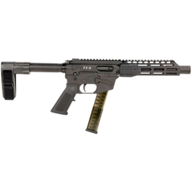 Freedom Ordnance FX-9 FX9P8SBM 9mm 8in Black Nitride Barrel M-LOK Handguards