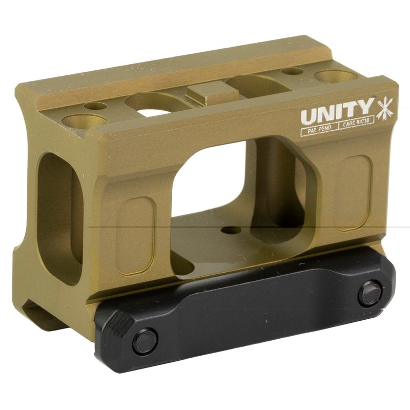 Unity Tactical FAST Micro-S Red Dot Mount 2.26 in Optical Centerline Tall Micro