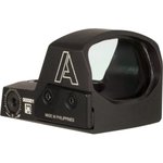 AmeriGlo HVN02 Haven Matte Black 1x 5 MOA Illuminated Adjustable Red LED Dot Reticle