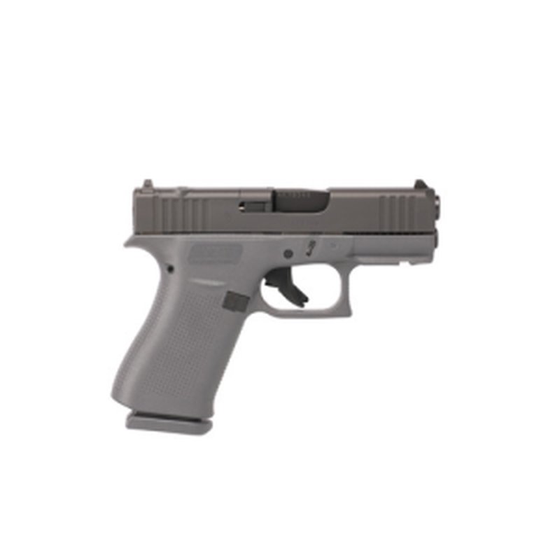 Glock G43X 9mm 3.39in Barrel Gas Nitride Black Pistol
