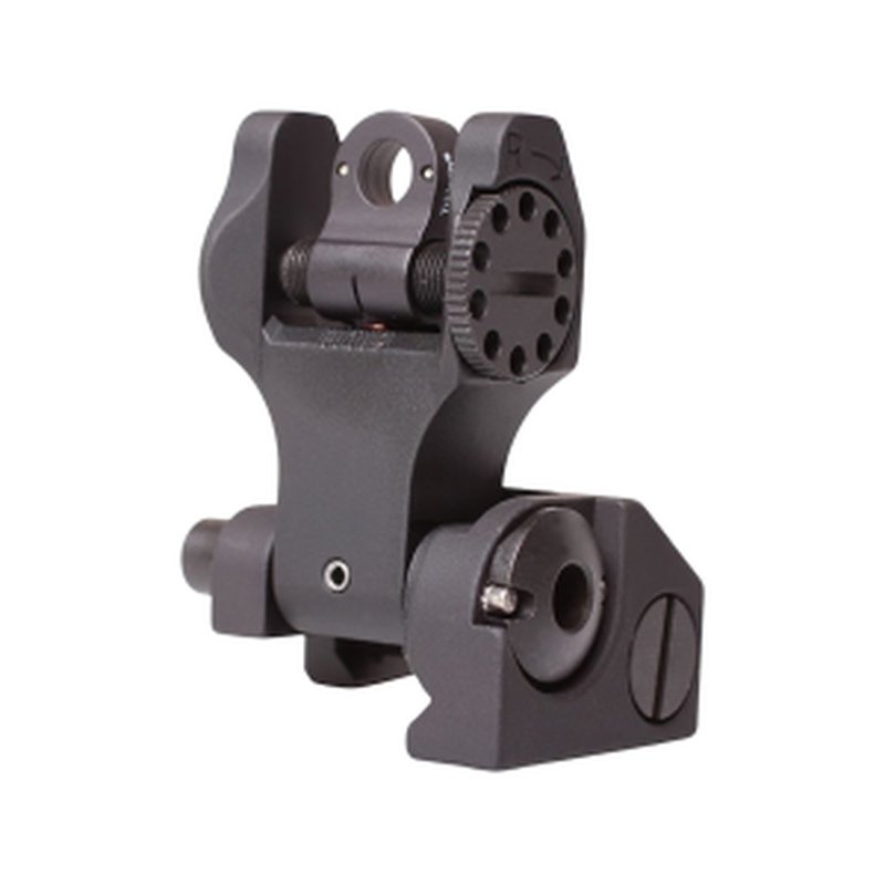 Troy Industries Tritium Rear Flip-Up Sight AR-15