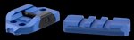 Strike Industries REX Riser Picatinny Mount Blue Anodized Low-Profile AR Optic Riser